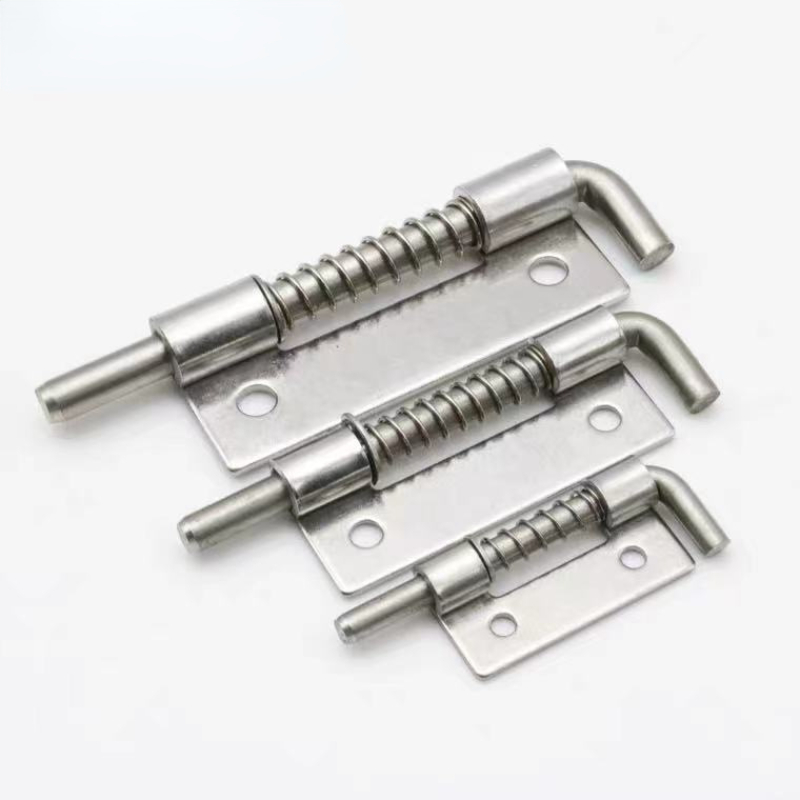 Barrel Bolt Slide - 1szt 304 stal nierdzewna Długi srebrny