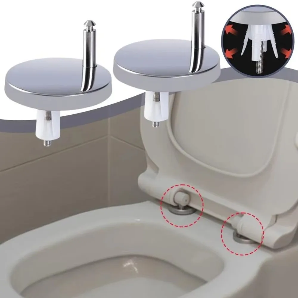 Furniture Hardware Bolts - 1 para łączników do deski sedesowej