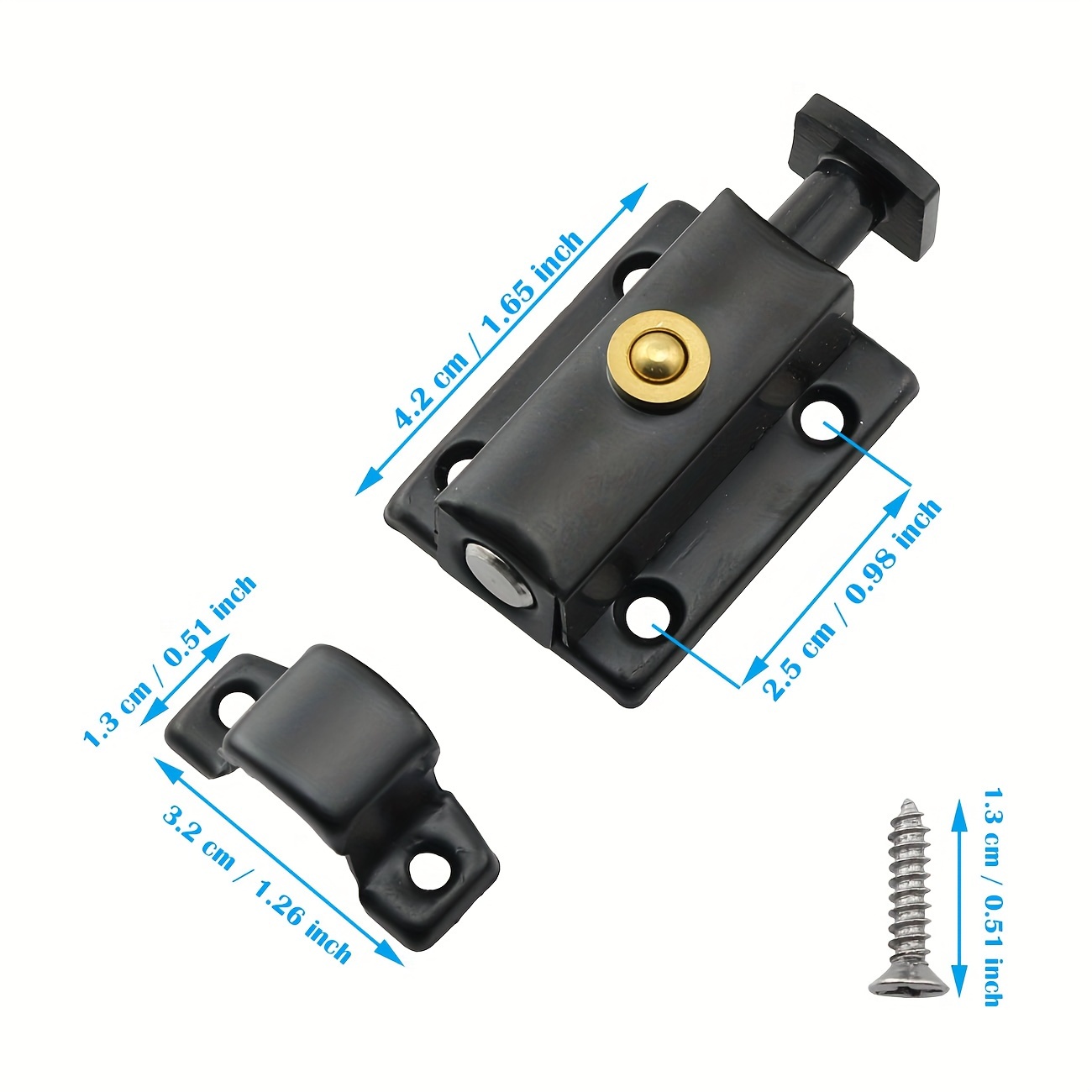 Zatrzaski do bram ze stali nie – Barrel Bolt Slide recenzja i cena